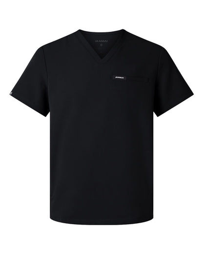 Jaanuu Platt 3-Pocket Scrub V-Neck Top - M10002