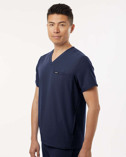 Jaanuu Platt 3-Pocket Scrub V-Neck Top - M10002