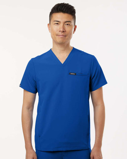 Jaanuu Platt 3-Pocket Scrub V-Neck Top - M10002