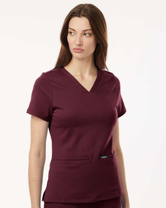 Jaanuu Women's Cesi Ultrasoft Scrub V-Neck Top - W30003