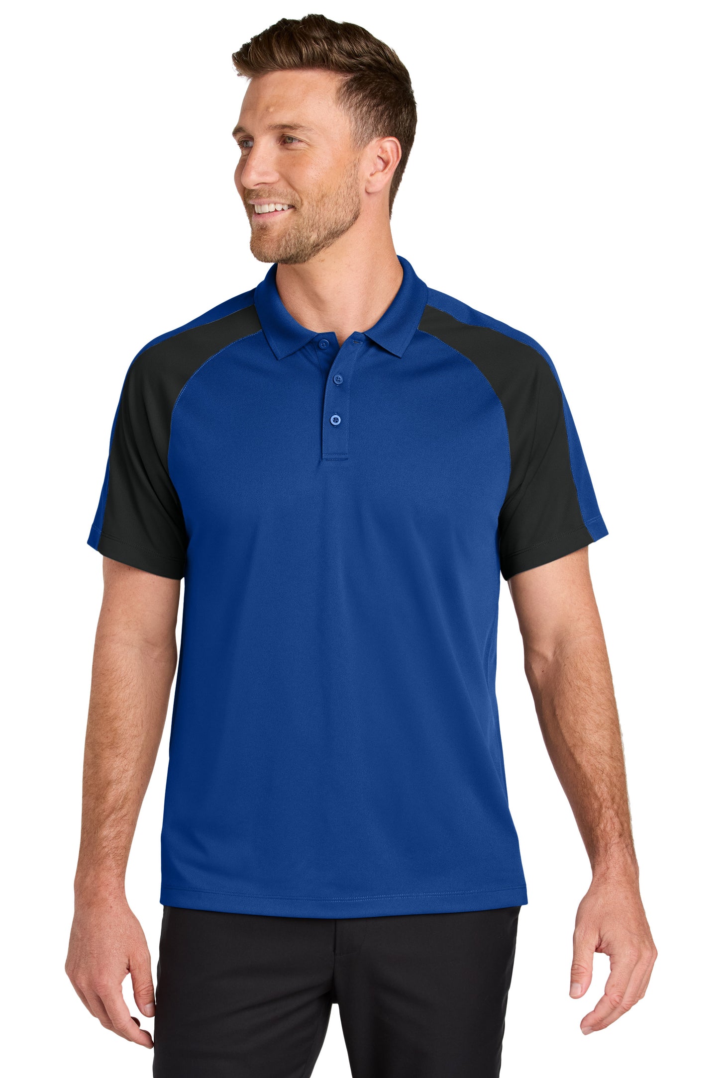 Port Authority® Wearever Performance Pique Colorblock Polo