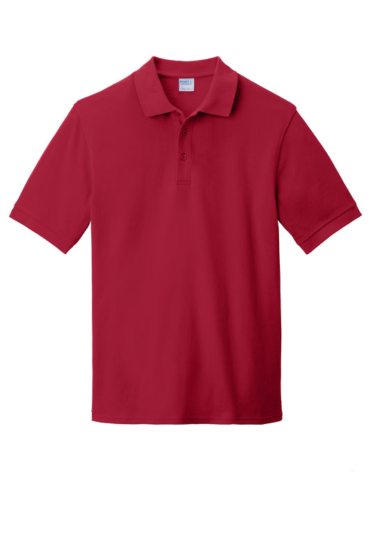 Port & Company® Combed Ring Spun Pique Polo