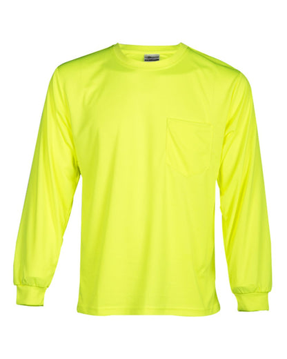 Kishigo Microfiber Polyester Long Sleeve T-Shirt - 9122-9123