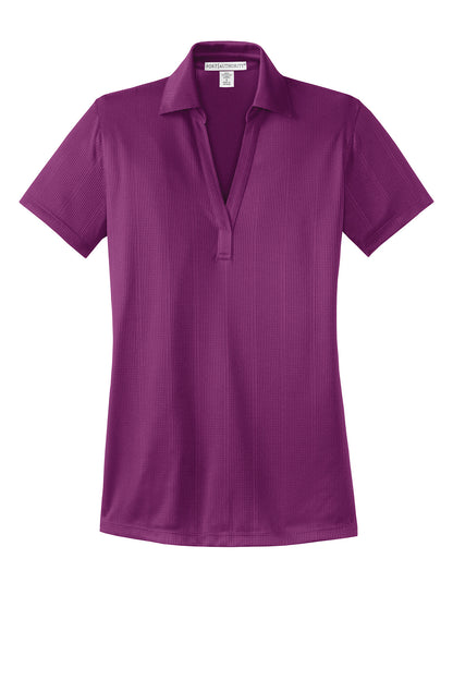 Port Authority® Women's Performance Fine Jacquard Polo