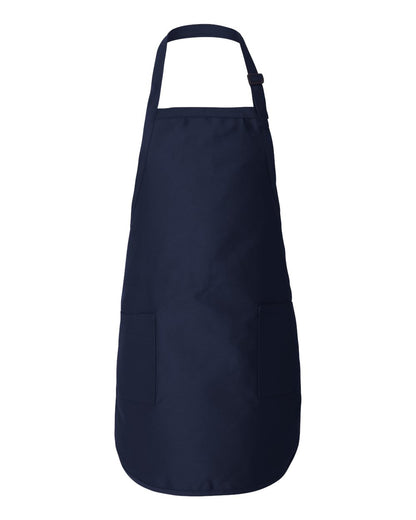Q-Tees Full-Length Apron with Pockets - Q4350