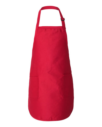 Q-Tees Full-Length Apron with Pockets - Q4350