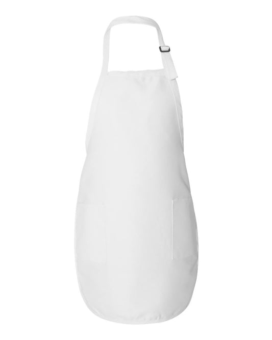 Q-Tees Full-Length Apron with Pockets - Q4350