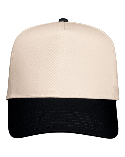 Valucap Five-Panel Twill Cap - 8869